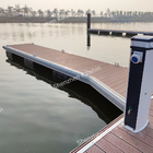 Marina Dock Aluminum Alloy 6061 T6 Floating Finger Walkway Pontoon Bridge With 15-20 Years Long-Lasting Lifespan