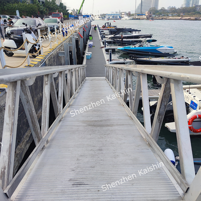 500mm Freeboard Marine Floating Dock Yacht Berth Floating Pontoon Bridge Dock