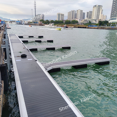 Custom Sizes Jet Ski Pontoon Dock Aluminium Floating Pontoon For Yacht Club