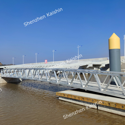 Handrail Aluminum Gangway Ramps Galvanized Marine Bridge Dock Gangways