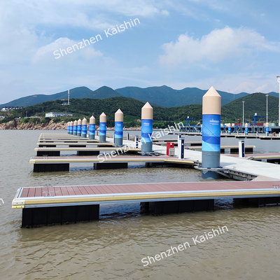 Lake And Marina Finger Dock For Yacht Boat Club Aluminum Floating Pontoon Walkway