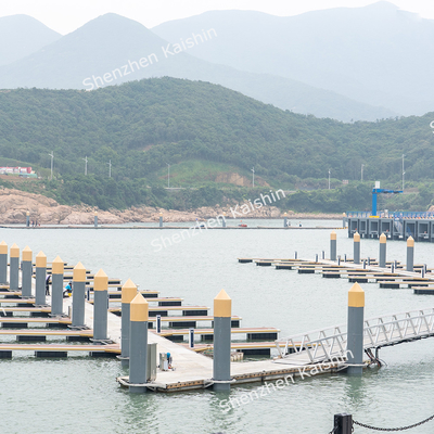6061 T6 Aluminum Gangway For Floating Dock 300kg/Square Meters Marine Dock Ramps