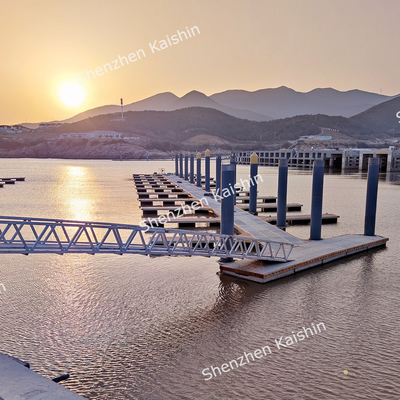 Marina Aluminium Alloy Floating Dock Finger Floating Pontoon Jetty Marine Dock