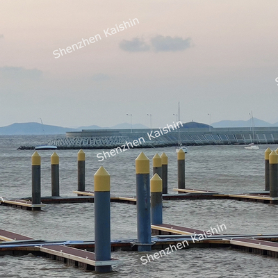 Aluminum Floating Docks Marina Floating Bridge Yacht Floating Pontoon For Waterfront Project