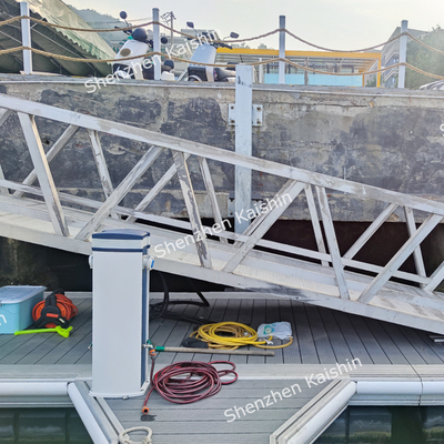 Strong Loading Aluminum Gangways 6061 T6 Aluminum Marine Dock Ramps