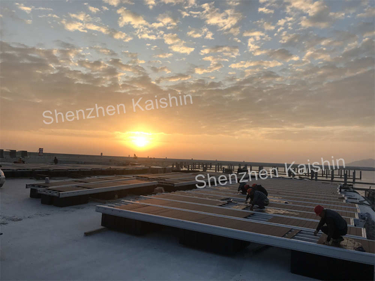 300mm Aluminum Floating Pontoon For Yachts And Boats Floating Sectional Dock