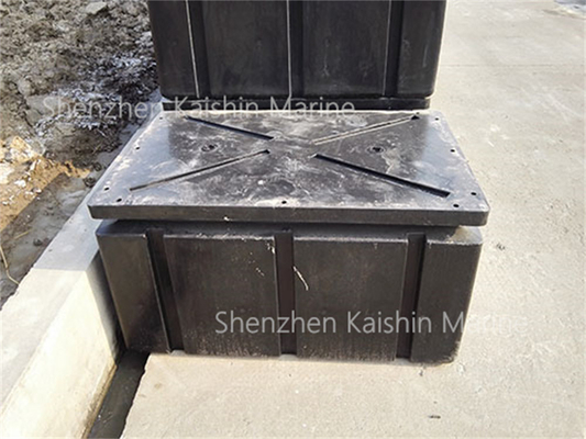 Plastic LLDPE Pontoon Floating Docks walking Bridge Floatation