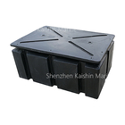Square Modular Floating Pontoon Black Color LLDPE And EPS Foam Plastic Pontoon Dock