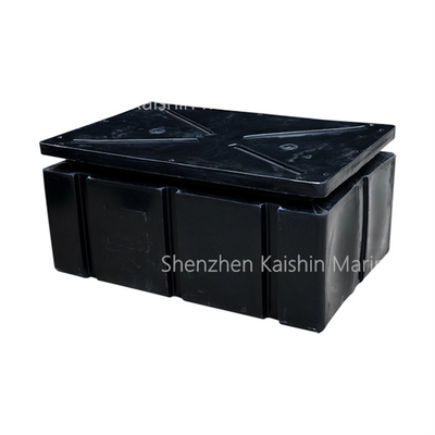 480-600kgs Buoyancy Multipurpose Black LLDPE Floatation Dock With Bolted Nuts