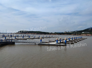 Aluminum Floating Pontoon Dock Floating Boat Dock For Marina Yacht