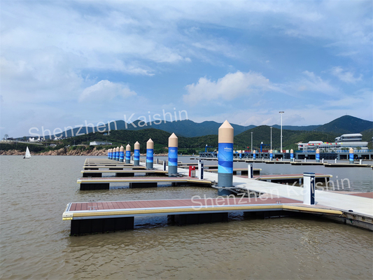 500mm Freeboard Marine Floating Dock Yacht Berth Floating Pontoon Bridge Dock