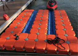 HDPE Floating Cube Modular Floating Dock with 350 Kg Load Capacity Non-slip Surface and Easy Installation