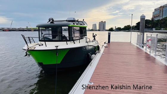 LLDPE Floaters Marine Grade Modular Floating Dock with Customized Size for Commercial and Recreational Use