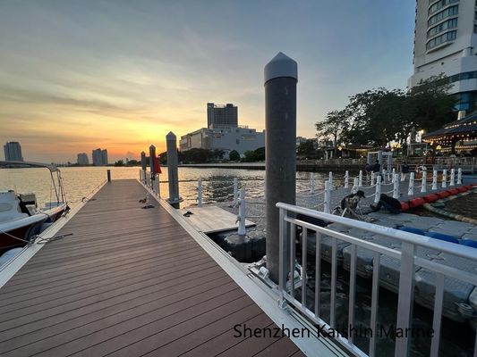 Customized LLDPE Floaters Floating Dock with 15-20 Years Lifespan and 275kg/square Meters Load Capacity for Marine Docking Solutions