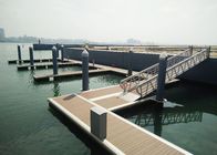 Long Lifespan Aluminum Gangway Rameps Marina Floating Walkway Dock For Yacht Boat Ship Use