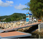 Marine Aluminum Alloy Gangways Ramps Floating Walkway Pontoon For Marina Dock