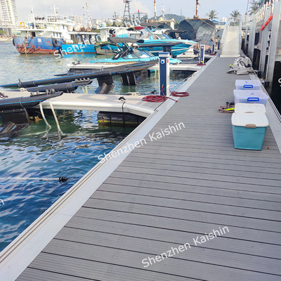 Dock On The Lake Dock galleggianti in alluminio per marina Barca Yacht Pontoon galleggiante