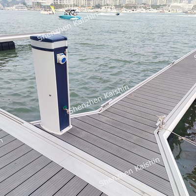 Dock a maniche in alluminio personalizzato per marina con superficie antiscivolo