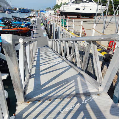 6061 T6 Rampa di passaggio in alluminio per banchine galleggianti marine