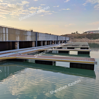 Banchina galleggiante per dita Marina con superficie antiscivolo LLDPE EPS Foam