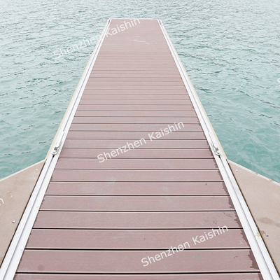 Disegno personalizzabile Floating Finger Dock For Marina Floating Pontoon Walkway Con Fender in gomma