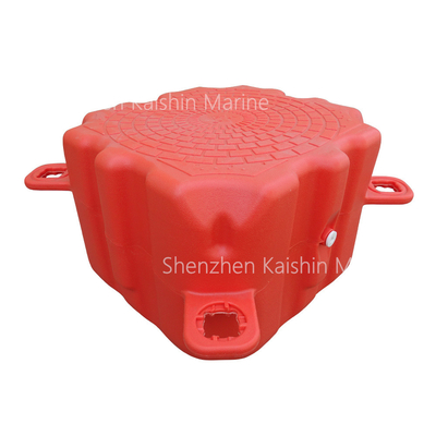 Pontone galleggiante modulare marino in HDPE per moto d'acqua, pontile galleggiante per navi, yacht e sollevamento barche