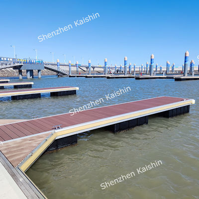 Pontile Galleggiante Marino Resistente alla Corrosione, Durevole e a Bassa Manutenzione con Galleggianti in PE