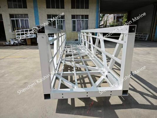 Passerella marina antiscivolo in lega di alluminio 6061-T6 con capacità di carico di 400 kg/mq e durata di 15-20 anni per ponte galleggiante