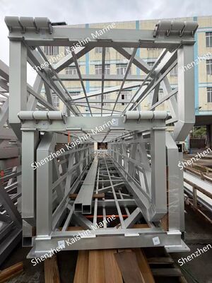 Corridoio marino in alluminio con capacità di carico di 400 kg/mq, durata di vita di 15-20 anni e ponte antiscivolo per il molo galleggiante